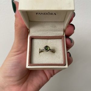 Pandora Ring - Green ring